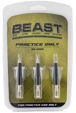 3 Pack - Beast Broadheads - Practice Tips