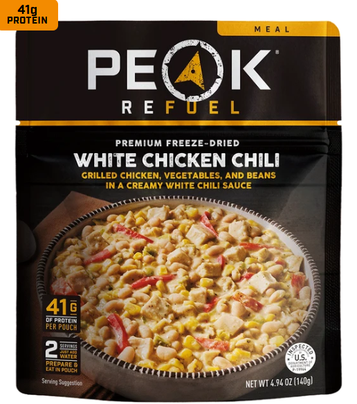 Peak white chicken chill