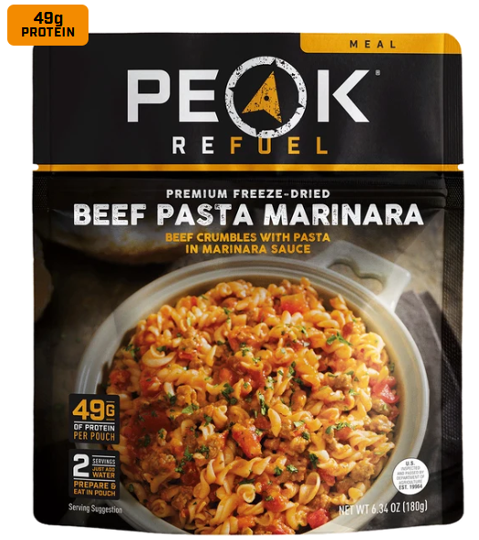 Beef Pasta Marinara